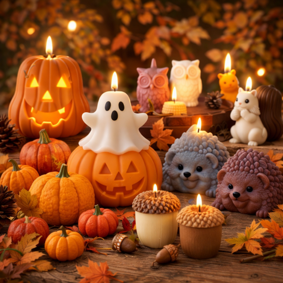 Silikonski kalupi - jesen/Halloween